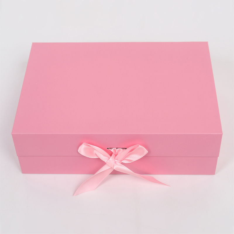 Z226 صندوق هدايا مغناطيسي قابل للطي من الورق الفني المنقوش الرقائقي القابل للتحلل