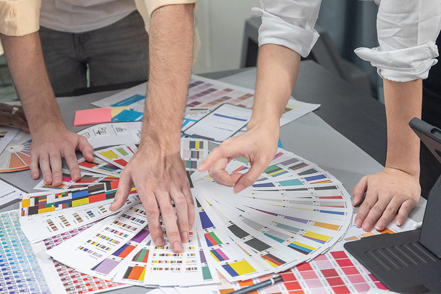 Basic Four-Color Printing & Pantone Spot Color Printing